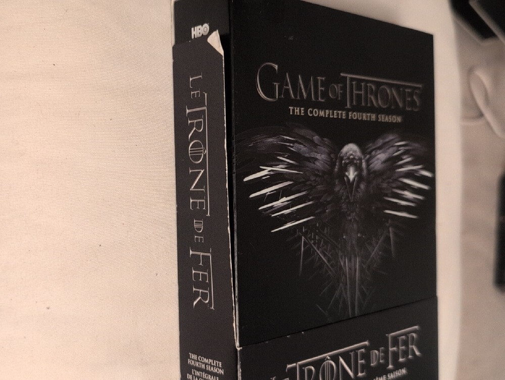 Game of Thrones Season 4 Blu-Ray Complete Box Set Le Trône de Fer - Picture 13 of 13